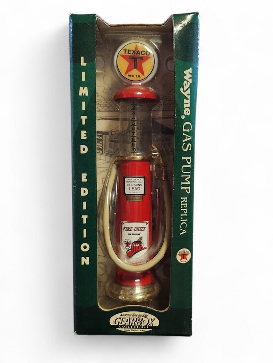 Texaco Other - Gearbox Texaco Wayne Gas Pump 8” Replica Die-cast Limited Edition